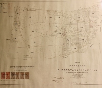 Karta över Sjögestad  från 1842_1